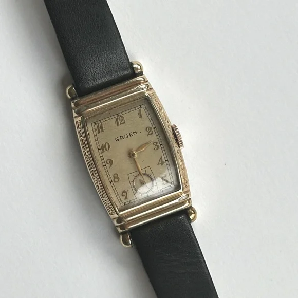 Authentic Vintage Original Gruen Wristwatch SUPER FAST SHIPPING - Picture 8 of 13